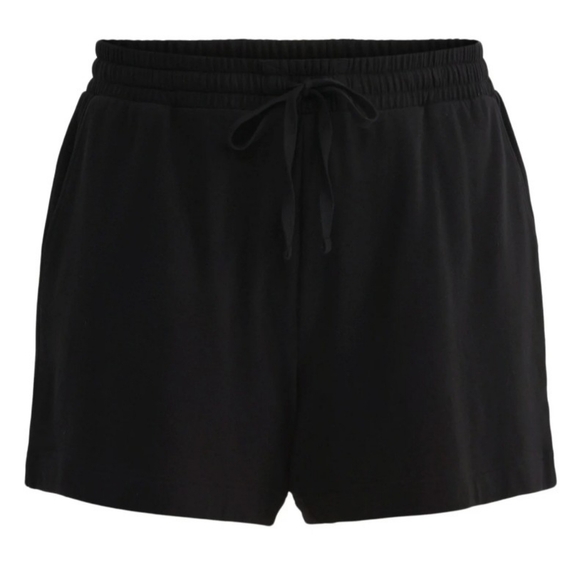 Women's Plus Size Pull On French Terry Cloth Shorts With 5 Pockets 5" Inseam - Picture 1 of 7